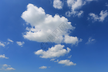 蓝天白云高清素材背景图片