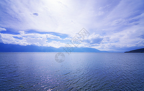 大理洱海背景图片