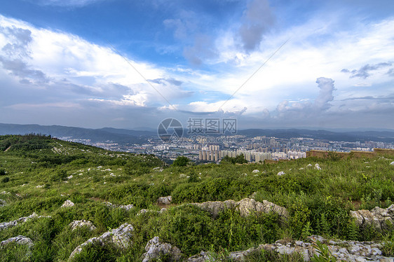 昆明山全景图片