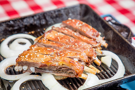 烤羊排美食烤羊肉高清图片