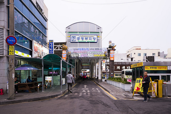 韩国首尔传统市场图片