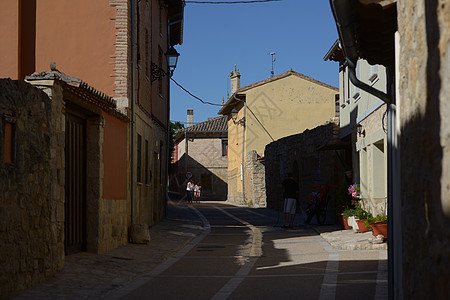 西班牙朝圣之路经过的卡斯特罗赫里斯小镇图片