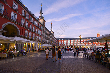西班牙马德里著名的马约尔广场图片