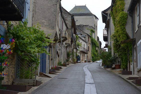 法国南部阿韦龙地区号称法国最美乡村-纳雅克古镇图片