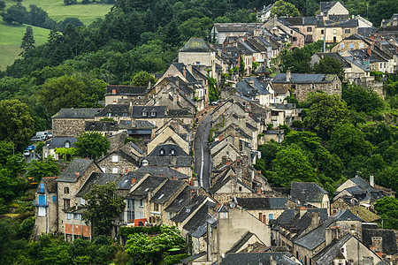 法国南部阿韦龙地区号称法国最美乡村-纳雅克古镇图片