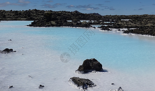 冰岛蓝湖景色图片