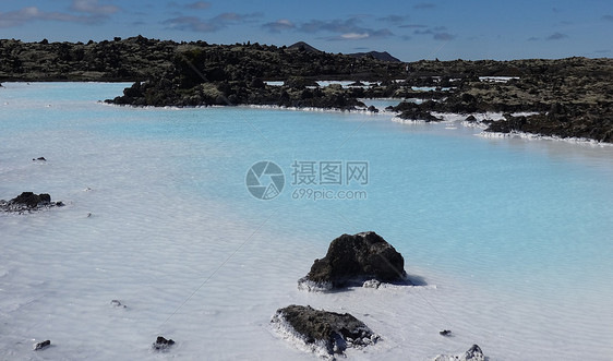 冰岛蓝湖景色图片