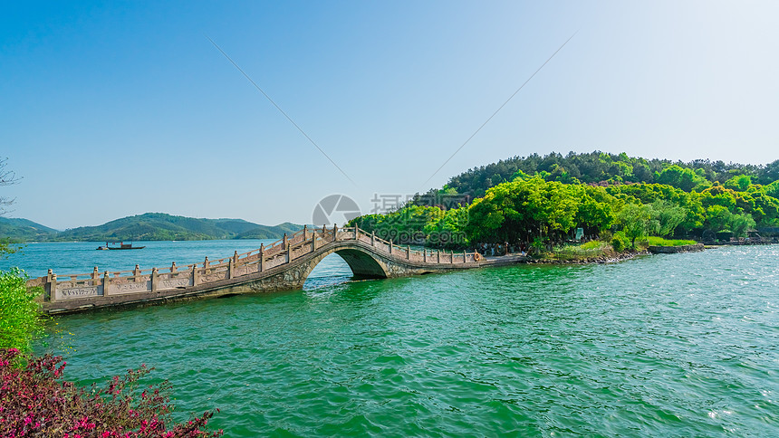 江苏溧阳天目湖景区风光图片