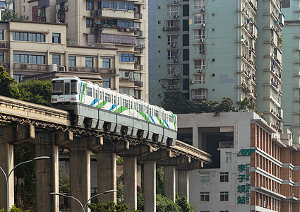 重庆市轨道交通李子坝站高清图片