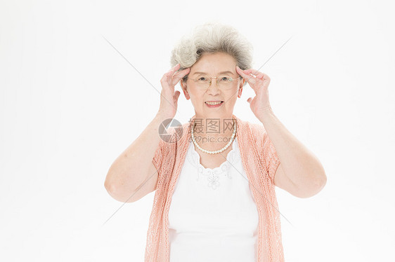 老年奶奶头疼图片
