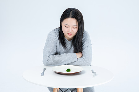 胖女生节食肥胖胖子图片素材