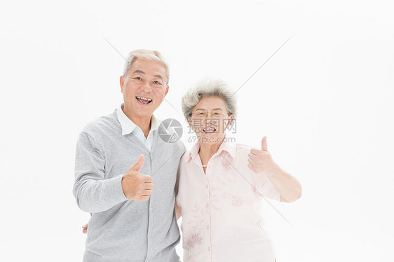 老年夫妇形象图片