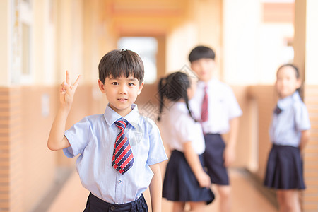 儿童肖像小学生肖像背景