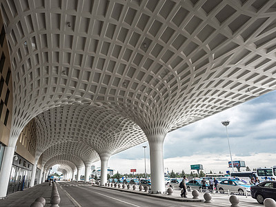 海拉尔机场白顶背景图片