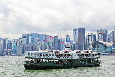 香港维多利亚港渡轮图片