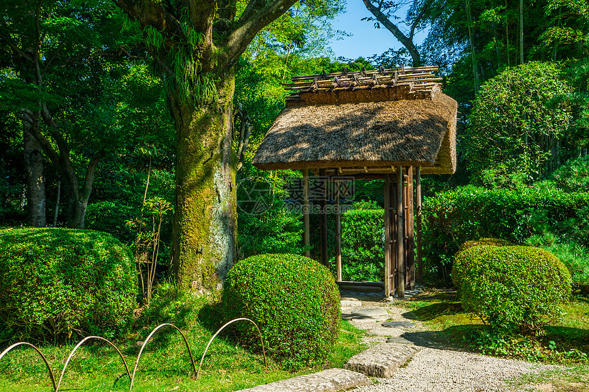 日本犬山市如庵茶室图片