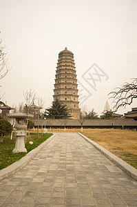 法门寺背景图片