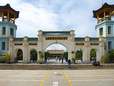 四大清真寺之一 西宁 东关清真大寺高清图片