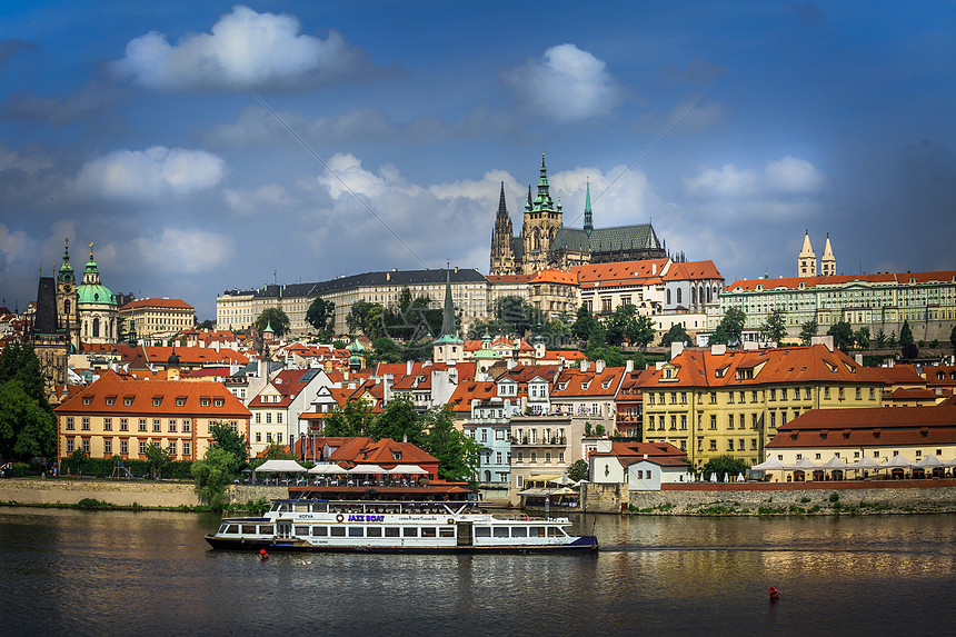 欧洲旅游名城捷克布拉格城市风光图片
