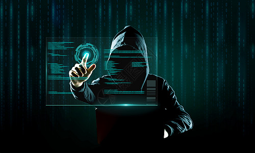 网络安全科技黑客互联网安全背景
