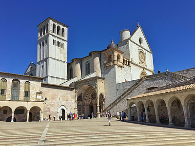 意大利阿西西圣方济圣殿大教堂图片