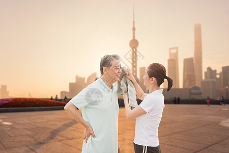 上海广场老年健身设计图片