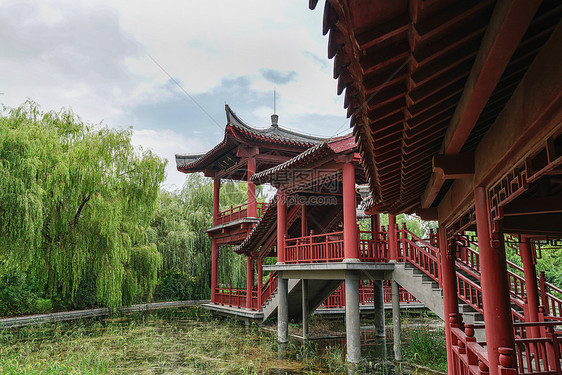 济南百脉泉风景区图片