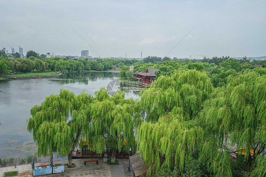 济南章丘百脉泉风景区图片