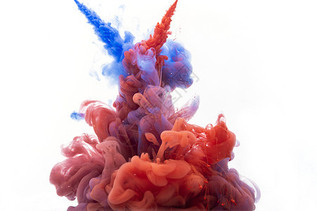 色彩液体流动素材背景图片