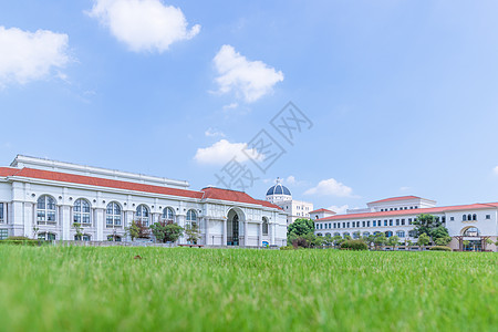 活动中心上海外国语大学教学楼背景