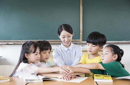 老师学生团结图片