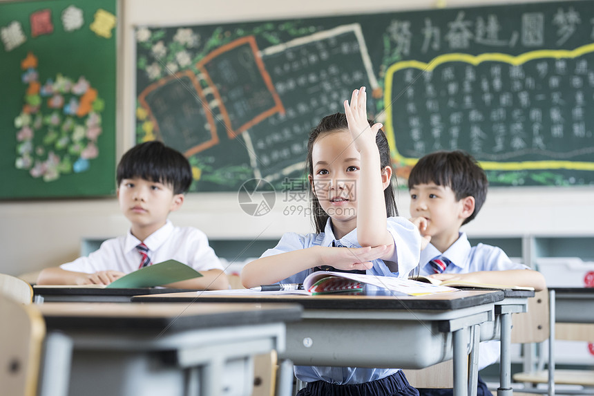 小学生上课高清图片下载 正版图片 摄图网