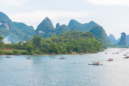 桂林阳朔漓江风光图片