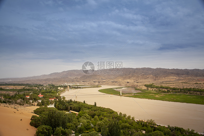 宁夏沙坡头景区图片