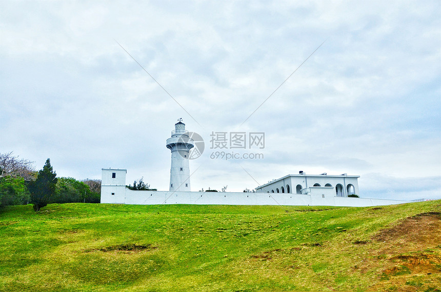 台湾垦丁鹅銮鼻灯塔图片