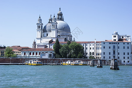 威尼斯沿岸背景图片