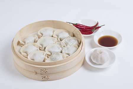 团圆水饺背景图片
