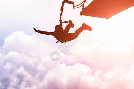 勇敢孤独高空蹦极设计图片