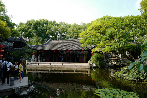 同里古镇地标景点退思堂