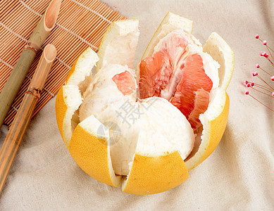 红柚 柚子背景图片
