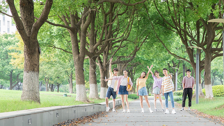 活力大学生图片