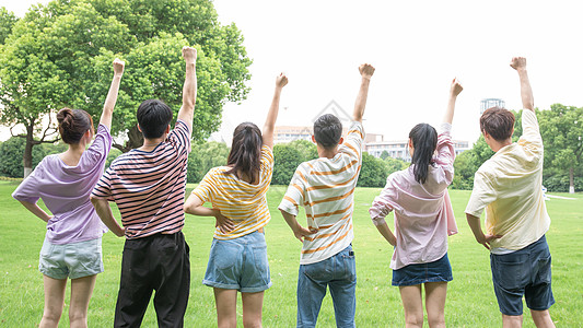 大学生夏令营活力大学生背影背景