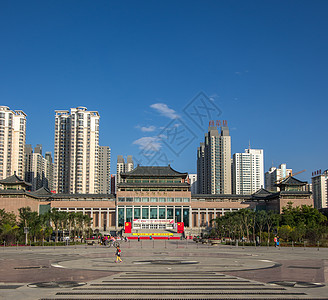西宁博物馆背景图片