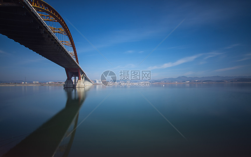 十堰郧阳区汉汉江大桥高清图片下载 正版图片 摄图网