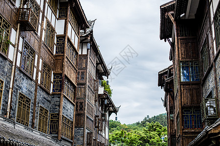 都江堰街道灌县古城图片