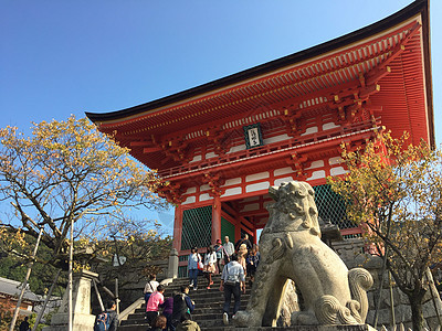 日本清水寺背景图片
