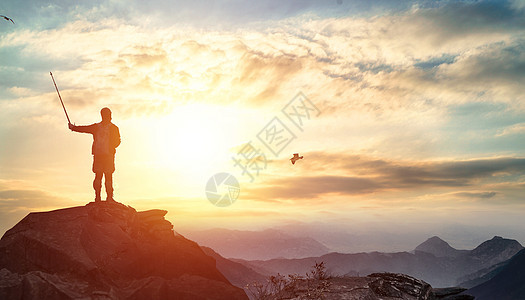 登山者 图片