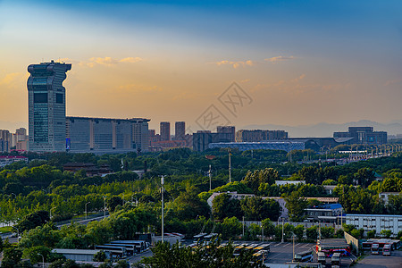 酒店全景奥体中心.盘古七星酒店背景