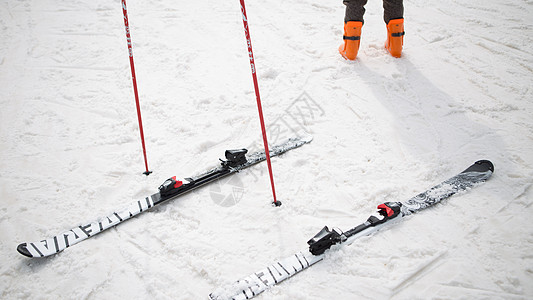 滑雪板滑雪器材高清图片