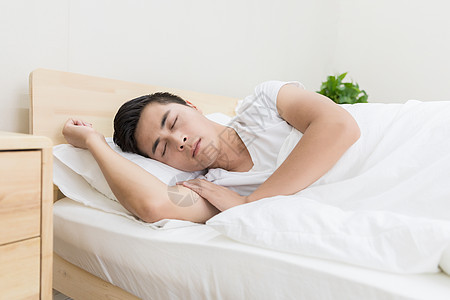 男性睡眠睡觉高清图片素材